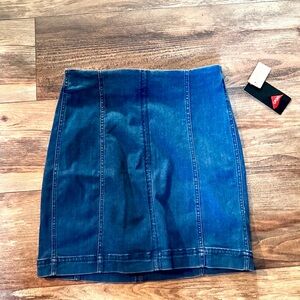 New w tags - mudd Denim Pencil Skirt - Blue